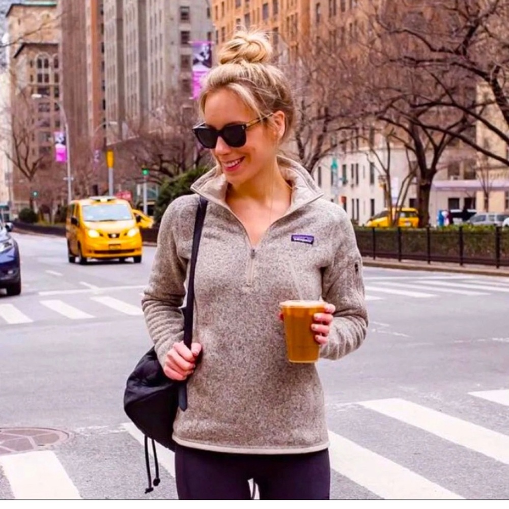 🏔 Patagonia Better Sweater 1/4 Zip Pullover, pelican